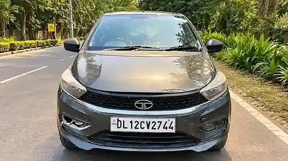 Tiago  2022 petrol manual interior and exterior view - Self Drive Car Rental in New Delhi by Aadhya Self Drive