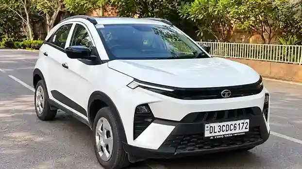 Nexon  2025 petrol+cng manual interior and exterior view - Self Drive Car Rental in New Delhi by Aadhya Self Drive