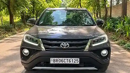 Urban Cruiser  2021 petrol manual interior and exterior view - Self Drive Car Rental in New Delhi by Aadhya Self Drive